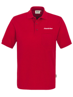 Pocket Poloshirt Mikralinar Rot